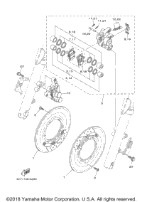 Front Brake Caliper