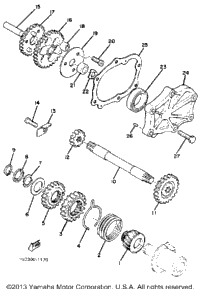 Starting Motor Unit