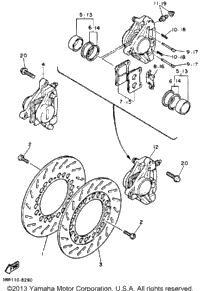 Front Brake Caliper