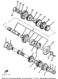 Transmission Xj550h J K
