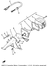 Taillight Dt80h - J - K