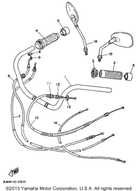 Steering Handle Cable
