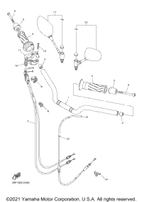 Steering Handle Cable