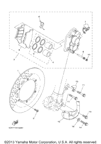 Front Brake Caliper
