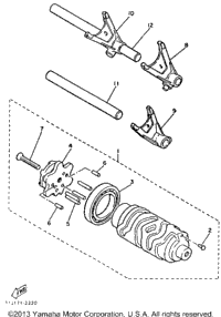 Shift Cam Fork