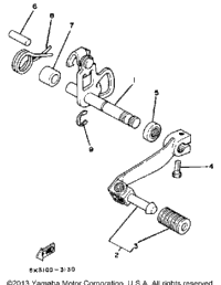 Shift Shaft-Pedal