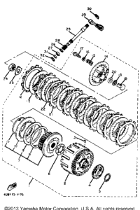 Clutch Xj550h J K