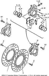 Front Brake Caliper