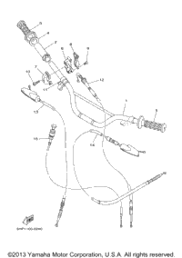 Steering Handle Cable