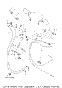 Steering Handle Cable