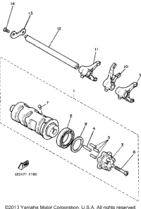 Shift Cam Fork
