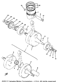 Crank - Piston