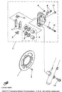 Front Brake - Caliper