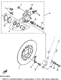 Front Brake Caliper