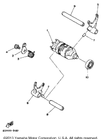 Shift Cam Fork