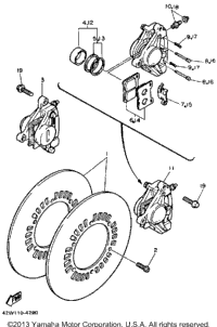 Front Brake Caliper