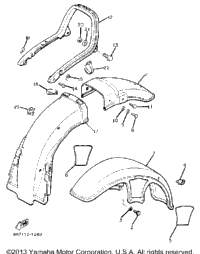 Front Fender Rear Fender