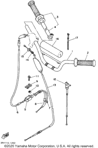 Steering Handle Cable