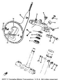 Steering Yz125g