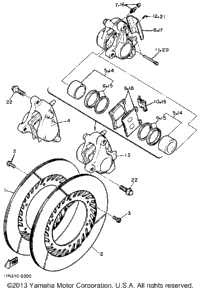 Front Brake Caliper