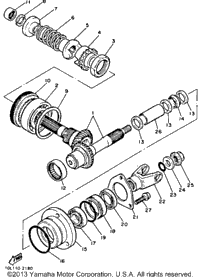 Middle Drive Gear