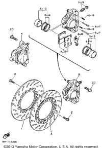 Front Brake Caliper