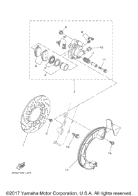 Front Brake Caliper