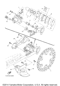 Rear Brake Caliper