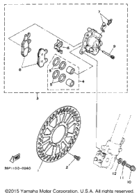 Front Brake Caliper