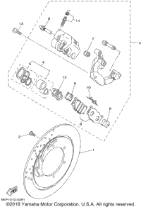 Front Brake Caliper