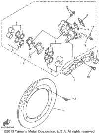 Rear Brake Caliper