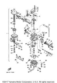Carburetor Srx250t
