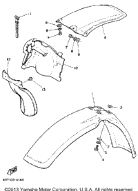 Front Fender - Rear Fender