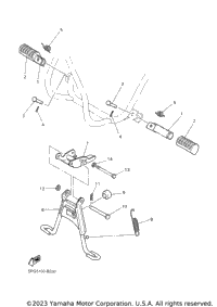 Stand Footrest