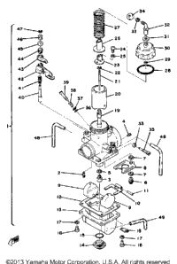 Carburetor Yz125d