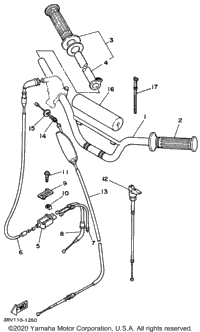 Steering Handle - Cable