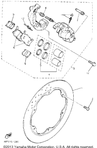 Front Brake Caliper