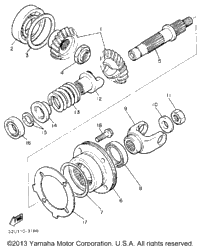 Middle Drive Gear