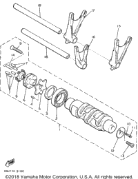 Shift Cam Shift Fork