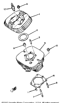 Cylinder Yz125g
