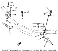 Handle Switch - Lever Yz125g