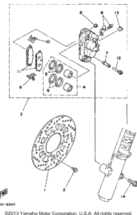 Front Brake-Caliper