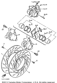Front Brake Caliper