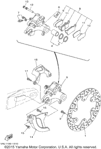 Rear Brake Caliper