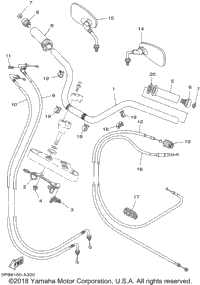 Steering Handle Cable