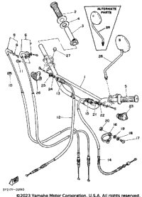 Handlebar Cable