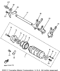 Shift Cam Fork