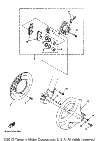 Front Brake Caliper