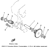Tachometer Gear
