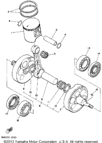 Crankshaft - Piston